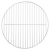 vidaXL Grillrost Rund Ø37 cm 304 Edelstahl