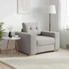 vidaXL Sofa-Sessel Wolkengrau 100x78x80 cm Stoff