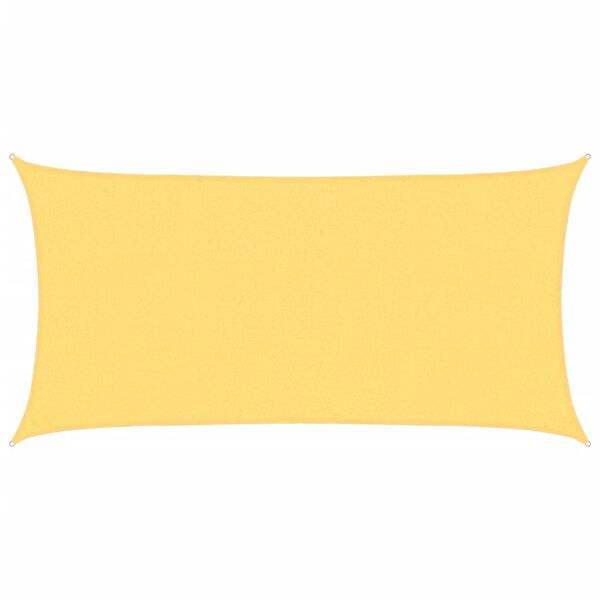 vidaXL Sonnensegel HDPE Rechteckig 2x4 m Beige