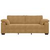 vidaXL 3-Sitzer-Sofa Braun 178 cm Samt