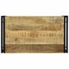 vidaXL Couchtisch Braun 90 x 50 x 38 cm Massivholz Mango