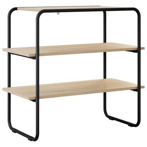vidaXL Konsolentisch Sonoma-Eiche 60 x 41 x 75 cm Holzwerkstoff