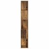 vidaXL TV-Schrankset Wandmontiert Braun 60 x 24 x 156 cm Holzwerkstoff