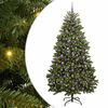 vidaXL K&uuml;nstlicher Weihnachtsbaum 210 cm 300 LEDs Warmes Wei&szlig; Gr&uuml;n