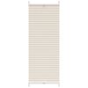 vidaXL Plissee Faltrollo Rollo Plisseerollo 50x100cm Creme