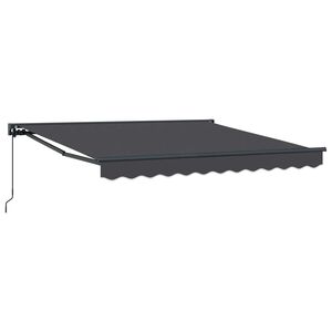 vidaXL Markisenrahmen Anthrazit 300 x 250 cm