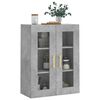 vidaXL Wandschrank Betongrau 69,5x34x90 cm
