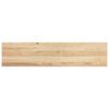 vidaXL Treppenstufen 4 Stk. Unbehandelt 110x30x2 cm Massivholz Eiche