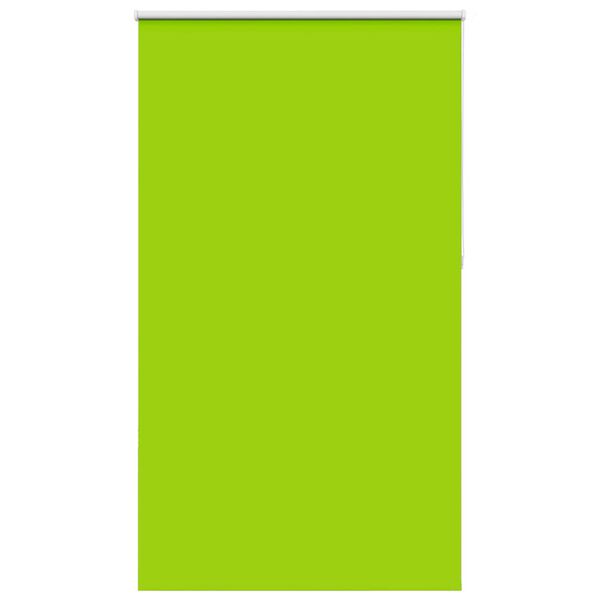 vidaXL Verdunkelungsrollo Gr&uuml;n 135x210cm Stoffbreite 131,6cm Polyester