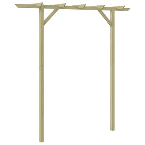vidaXL Gartenpergola 205x40x203 cm Holz