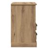 vidaXL Nachttisch 2 pcs Artisan-Eiche 36 x 43 x 60 cm Holzwerkstoff