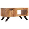 vidaXL Couchtisch Massivholz Akazie 90x50x45 cm