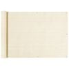 vidaXL Balkon Sichtschutz Creme 75x400 cm HDPE
