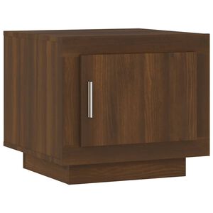 vidaXL Couchtisch Braun Eichen-Optik 51x50x45 cm Holzwerkstoff