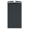 vidaXL Brennholzlager Verzinkter Stahl 172x91x154 cm Anthrazit