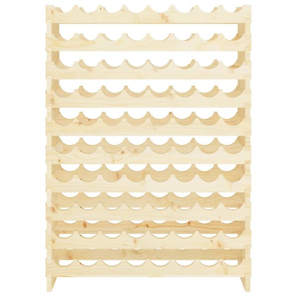 vidaXL Weinregal 83x29x112 cm Massivholz Kiefer