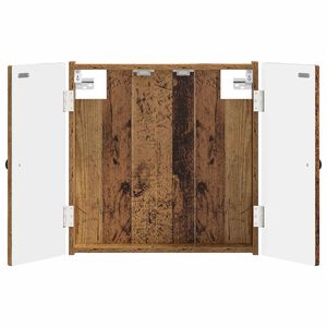 vidaXL Dartboard Schrank EDE Altholz 52,5 x 10,5 x 53,5 cm
