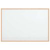 vidaXL Magnetisches Whiteboard mit Rahmen aus massivem Kiefernholz 80 x 55 cm