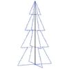 vidaXL Weihnachtsbaum in Kegelform 360 LEDs Indoor Outdoor 143x250 cm