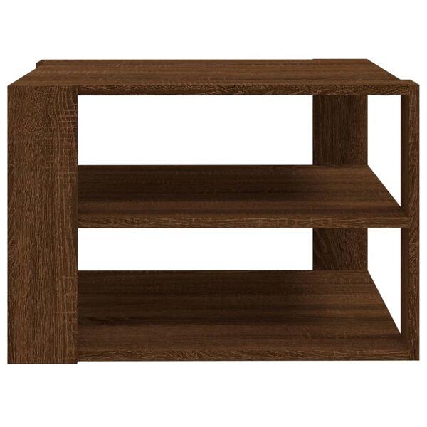 vidaXL Couchtisch Braun Eichen-Optik 60x60x40 cm Holzwerkstoff