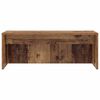 vidaXL Wandtisch Wandmontiert Altholz 80 x 45 x 30 cm Holzwerkstoff