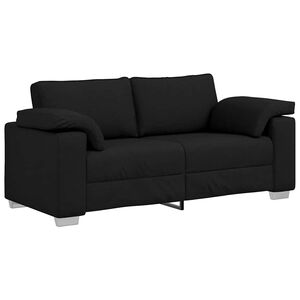 vidaXL Sofa Schwarz 180 x 77 x 82 cm Stoff
