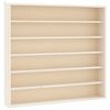 vidaXL Sammlervitrine aus Holz mit 6 Regalen 60x8,5x55 cm