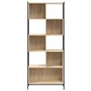 vidaXL B&uuml;cherregal Sonoma-Eiche 72x28x172 cm Holzwerkstoff