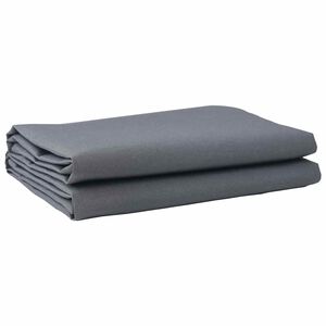 vidaXL Markisenersatzstoff Anthrazit 1000 x 160 cm Polyester
