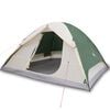 vidaXL Kuppel-Campingzelt 6 Personen Gr&uuml;n Wasserdicht