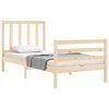 vidaXL Massivholzbett ohne Matratze 90x200 Kiefernholz