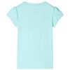 Kinder-T-Shirt Hellblau 116