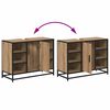 vidaXL Badezimmerschrank Artisan-Eiche 80 x 33 x 60 cm Holzwerkstoff