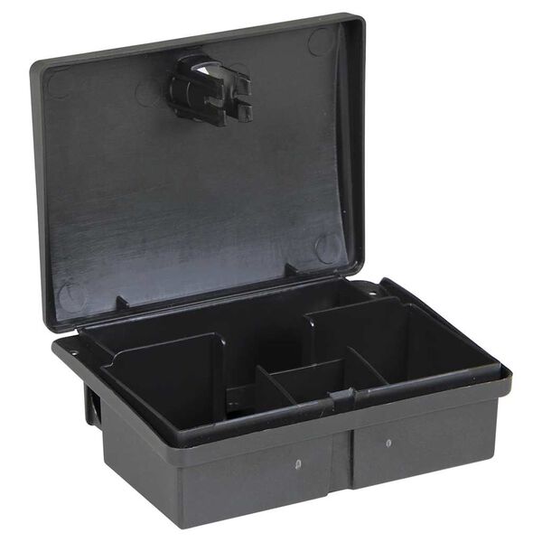 vidaXL Mausefallen 5 Stk. Schwarz 13x10x4 cm