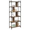 vidaXL B&uuml;cherregal Altholz 76 x 32 x 192 cm Holzwerkstoff