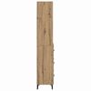 vidaXL Highboard Artisan-Eiche 69,5 x 34 x 180 cm Holzwerkstoff
