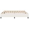 vidaXL Boxspringbett Creme 200 x 200 cm Cordstoff