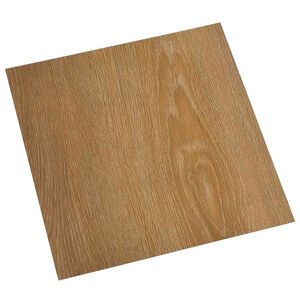 vidaXL Bodenplanken Braun 5,11 m&sup2; 55 Stk. PVC