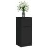 vidaXL Sideboards 2 Stk. Schwarz 30x30x70 cm Holzwerkstoff