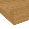 vidaXL Wandregal mit Regal 4 pcs Beige 60 x 9 x 3 cm Holzwerkstoff