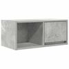 vidaXL TV-Schr&auml;nke 2 Stk. Betongrau 60x31x25,5 cm Holzwerkstoff