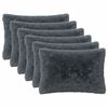 vidaXL Kissenbezug 6 pcs HEERLEN Anthrazit 50 x 70 cm PV Fleece