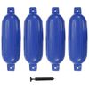 vidaXL Bootsfender 4 Stk. Blau 58,5x16,5 cm PVC