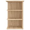 vidaXL Beistellregal Sonoma-Eiche 35x35x55 cm Holzwerkstoff