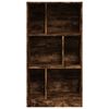 vidaXL Bücherregal Räuchereiche 57x28,5x107,5 cm Holzwerkstoff