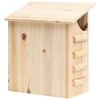 vidaXL Fledermauskasten Tanne Massivholz 30x20x38 cm