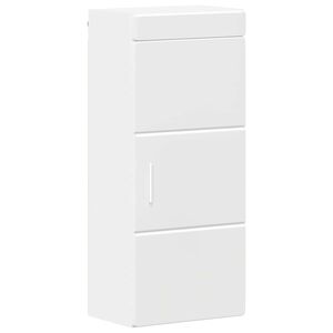 vidaXL Badezimmer-Wandschrank TULUM Wei&szlig; 37 x 24,5 x 86 cm