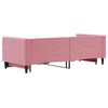 vidaXL Tagesbett Ausziehbar Rosa 80x200 cm Samt
