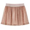 vidaXL Kinderrock mit Glitzer Zartrosa 92