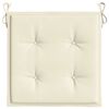vidaXL Gartenstuhl-Kissen 6 Stk. Creme 40x40x4 cm Oxford-Gewebe